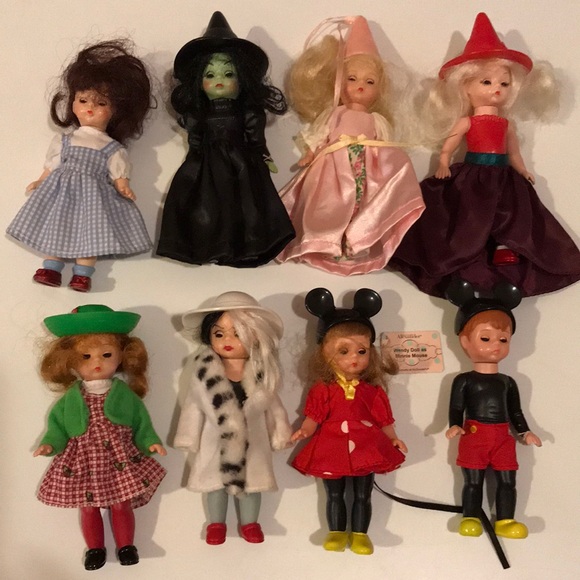 8 madame Alexander McDonald’s dolls Wizard of Oz, Minnie Mickey Mouse - Picture 1 of 3